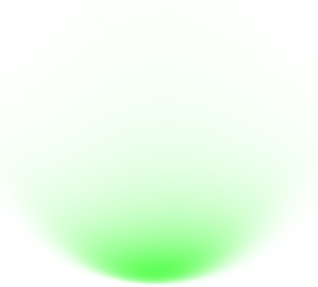 green gradient shadow